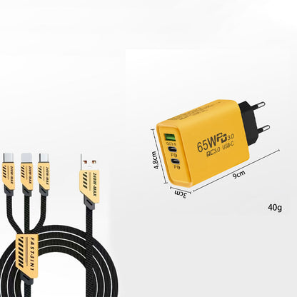 Cubo de carga rápida 120W con 4 puertos