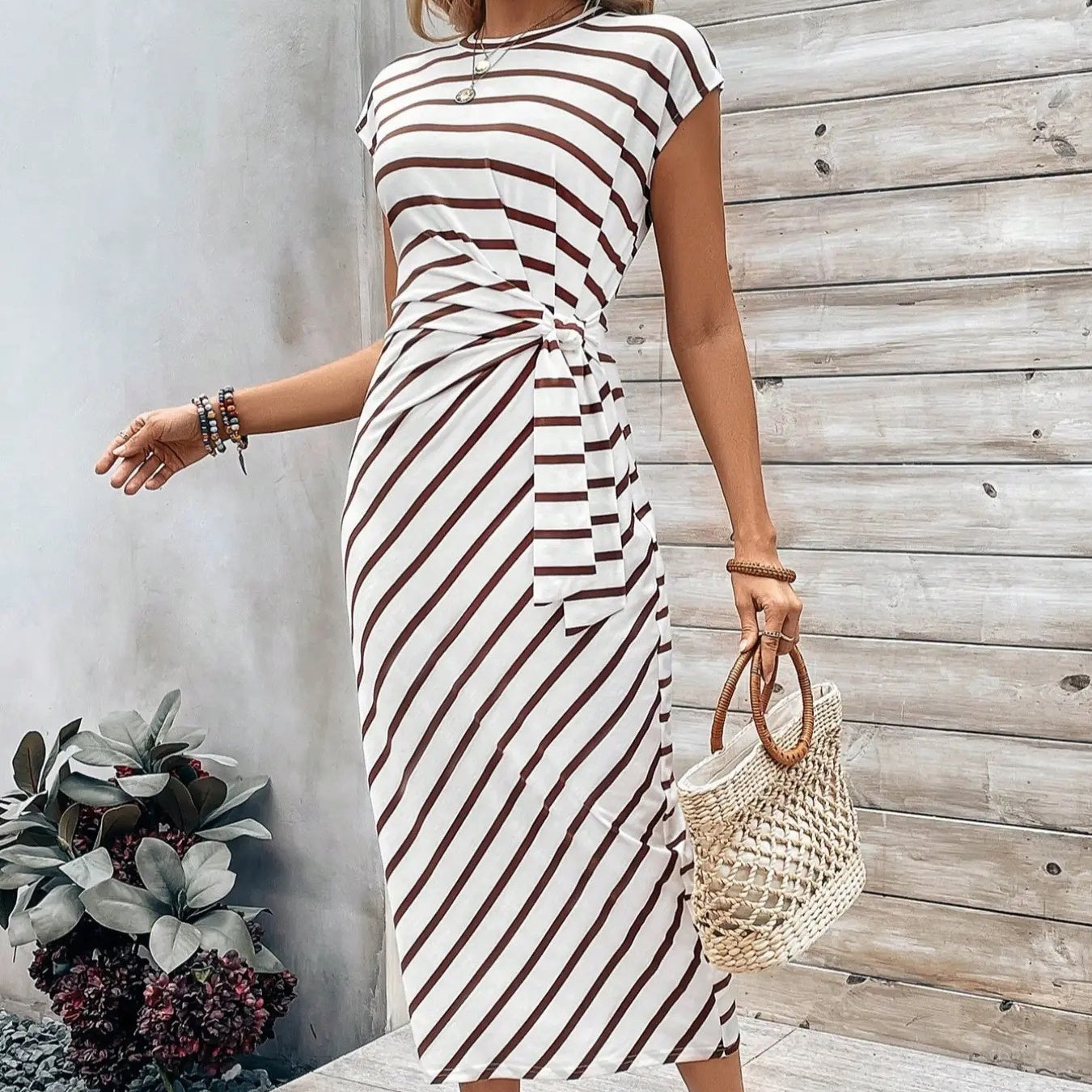 🥳 ¡OFERTA CALIENTE 2026 – 53% DE DESCUENTO! 🥳💞 ¡Más de 50K vendidos! 🌸 Vestido bodycon con nudo para mujer – Estampado de leopardo, nudo favorecedor que estiliza el abdomen. Cómodo y elegante para fiestas o citas. ¡Siéntete hermosa! ✨🌹