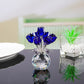 🌹✨ Figura Eterna de Pétalos de Rosa de Cristal en Jarrón – Símbolo Atemporal del Amor y Elegante Decoración de Lujo para el Hogar 💎🏡 - Compra 2 Envío Gratis