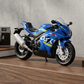Réplica de Motocicleta a Escala 1:18 de Metal (Die-Cast)