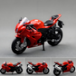 Réplica de Motocicleta a Escala 1:18 de Metal (Die-Cast)