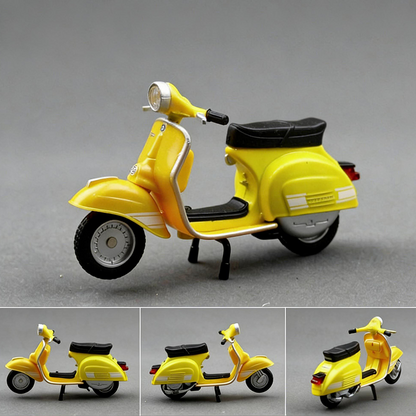 Réplica de Motocicleta a Escala 1:18 de Metal (Die-Cast)