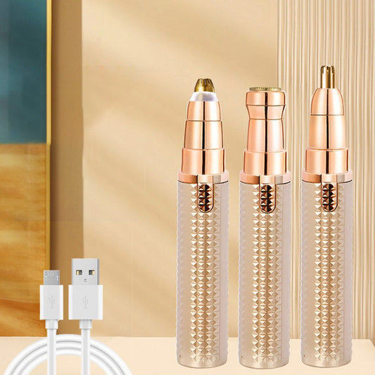 Recortador eléctrico multifuncional portátil para cejas