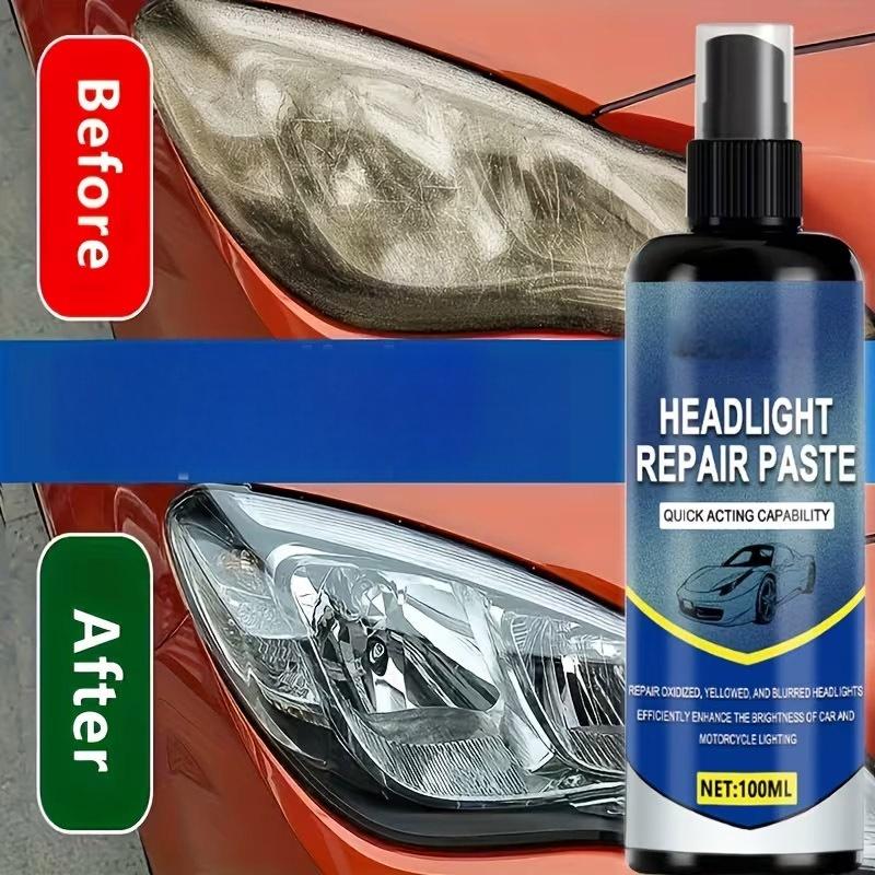 🔥【1° Más Vendido】🔥Faros Opacos? Spray Restaurador 5min, ¡Brillan Como Nuevos! ⏳alleres Recomiendan! Spray Restaurador Faros Todo en Uno⚡️