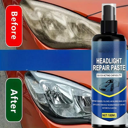 🔥【1° Más Vendido】🔥Faros Opacos? Spray Restaurador 5min, ¡Brillan Como Nuevos! ⏳alleres Recomiendan! Spray Restaurador Faros Todo en Uno⚡️