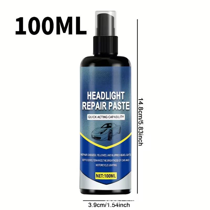 🔥【1° Más Vendido】🔥Faros Opacos? Spray Restaurador 5min, ¡Brillan Como Nuevos! ⏳alleres Recomiendan! Spray Restaurador Faros Todo en Uno⚡️