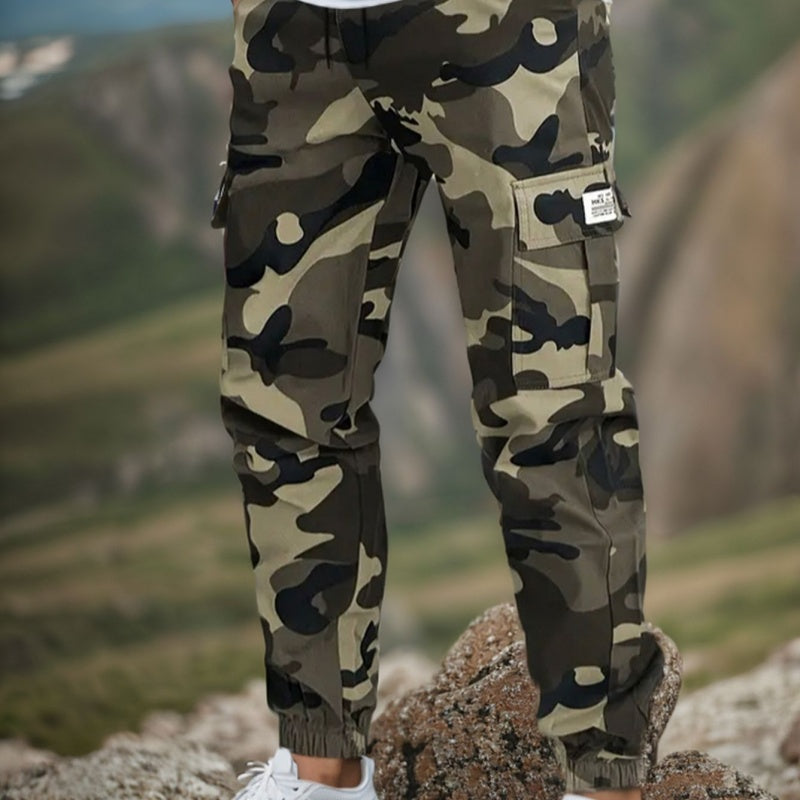 Pantalón de Trabajo Camuflaje Estilo Casual