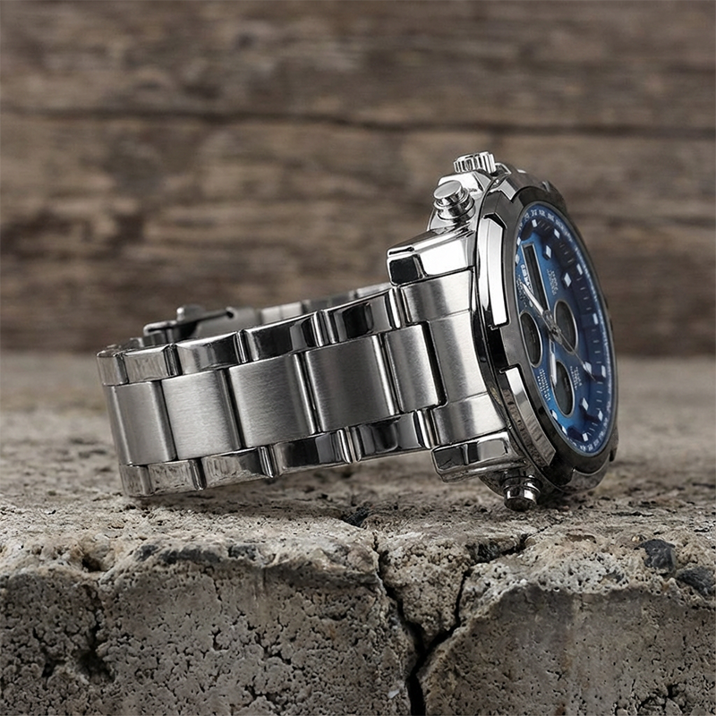 💦⏰Relojes militares analógicos-digitales impermeables para hombre