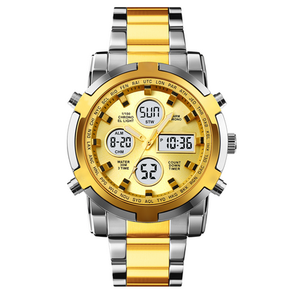 💦⏰Relojes militares analógicos-digitales impermeables para hombre