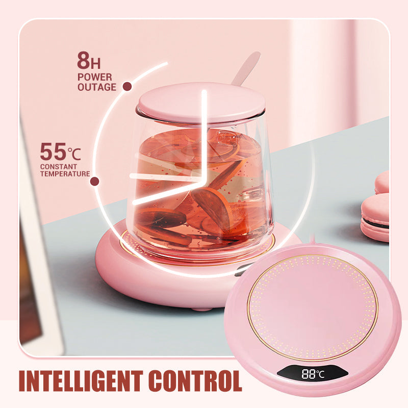 Electric Coffee Mug Warmer with 3-Temp Settings