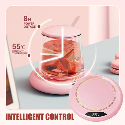 Electric Coffee Mug Warmer with 3-Temp Settings