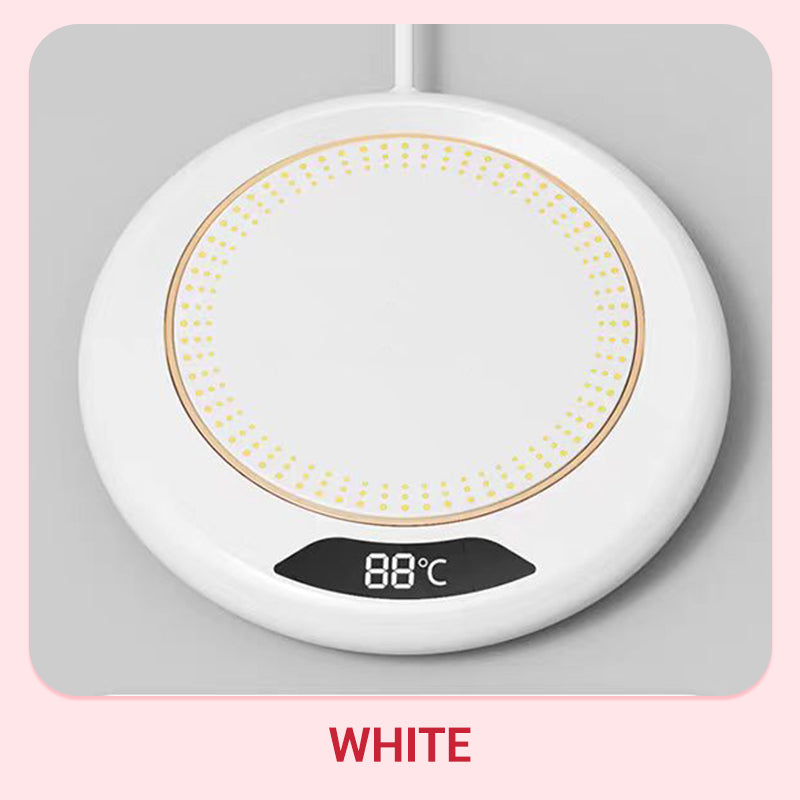 Electric Coffee Mug Warmer with 3-Temp Settings