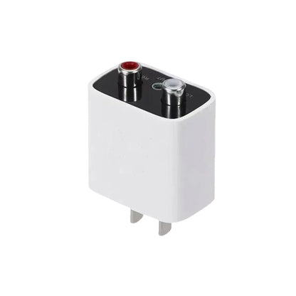 Adaptador de audio estéreo Bluetooth de alta fidelidad con salida AUX/RCA
