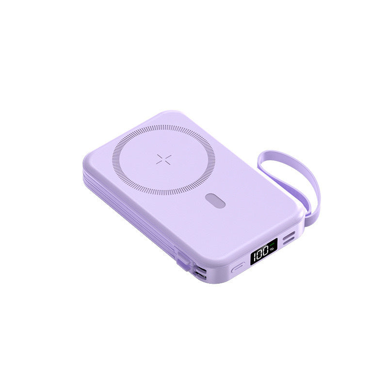 Power Bank Magnético 10000mAh con Carga Rápida de 22.5W