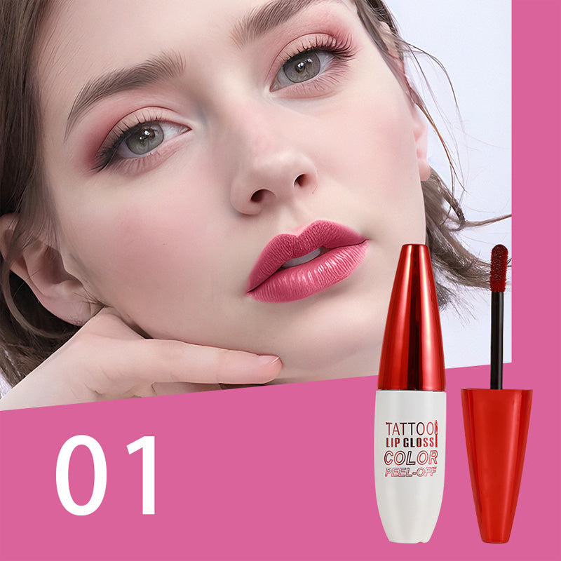 🔥¡Oferta imperdible con 50% de descuento!🏆Brillo labial removible, resistente al agua y de larga duración.
