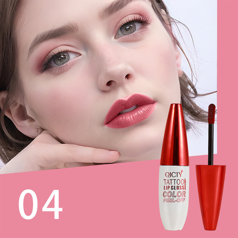 🔥¡Oferta imperdible con 50% de descuento!🏆Brillo labial removible, resistente al agua y de larga duración.
