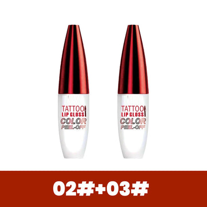 🔥¡Oferta imperdible con 50% de descuento!🏆Brillo labial removible, resistente al agua y de larga duración.