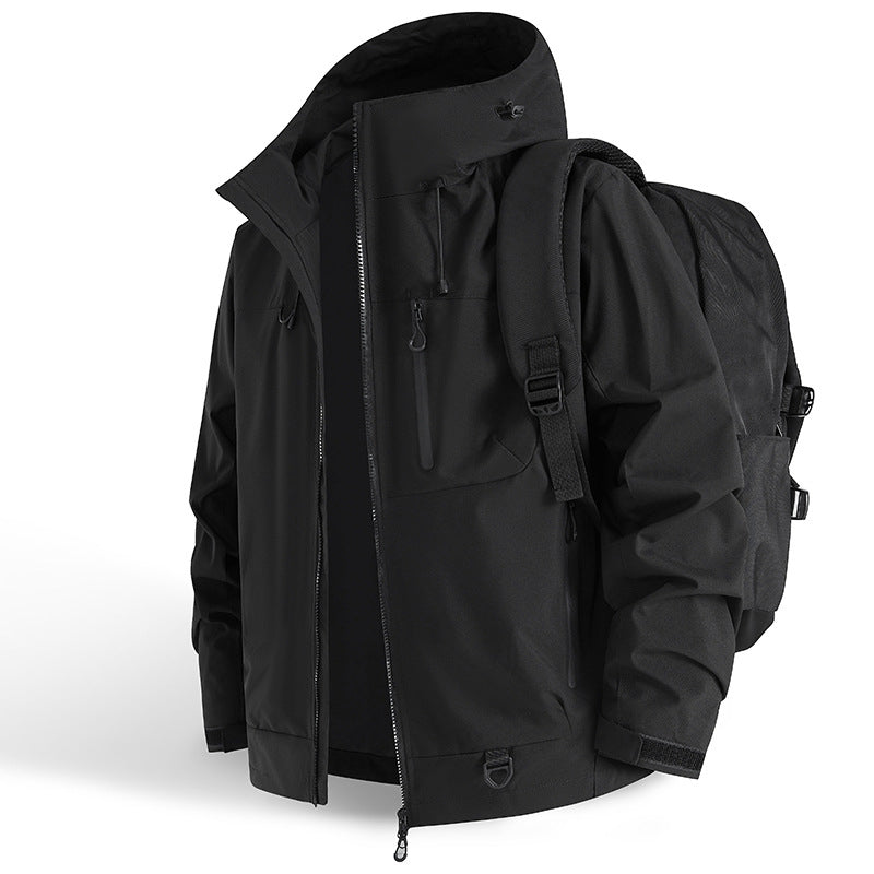 🥳¡OFERTA TOP 2026!🥳💞 ¡Más de 50K vendidos! 🚶‍♀️ 🌧️  Chaqueta impermeable ligera – Muévete con libertad y mantente seca. Sin capas voluminosas, solo protección cómoda. Bolsillos prácticos y capucha ajustable.  Perfecta para caminatas diarias. 🌿🧥
