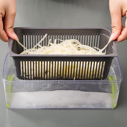 🍎🔪 Rebanador Multiusos de Verduras y Frutas – Corte Rápido, Preciso y Fácil de Usar ✨🌽