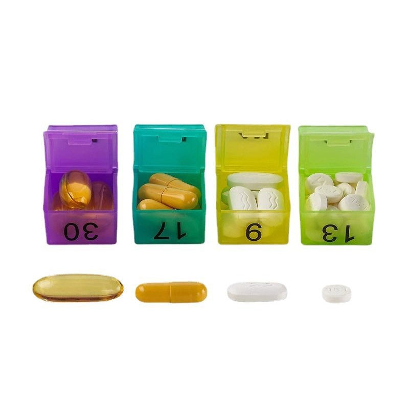 💊 Organizador Portátil de Pastillas para 31 Días – Práctico y Compacto para tu Rutina Diaria ✨🗓️