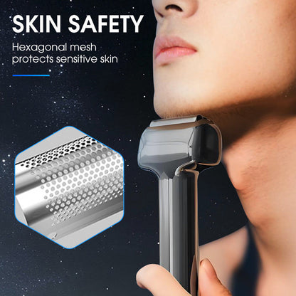 Afeitadora eléctrica recargable eficiente para hombre