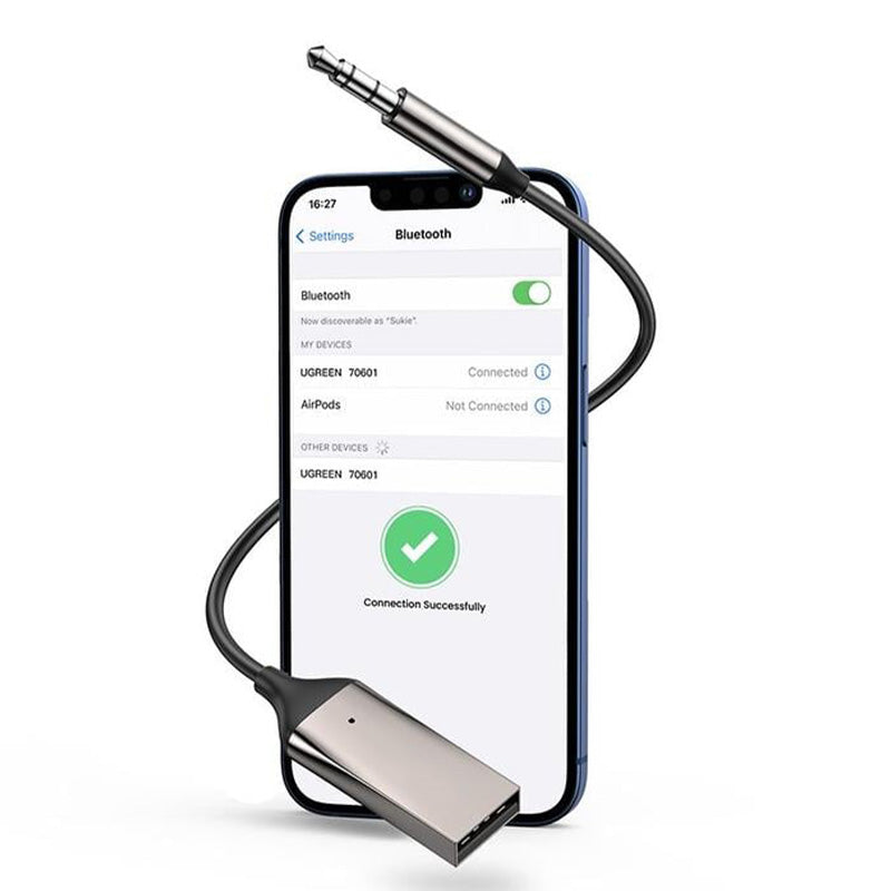 Receptor de audio Bluetooth 5.0 Cable USB Adaptador de audio