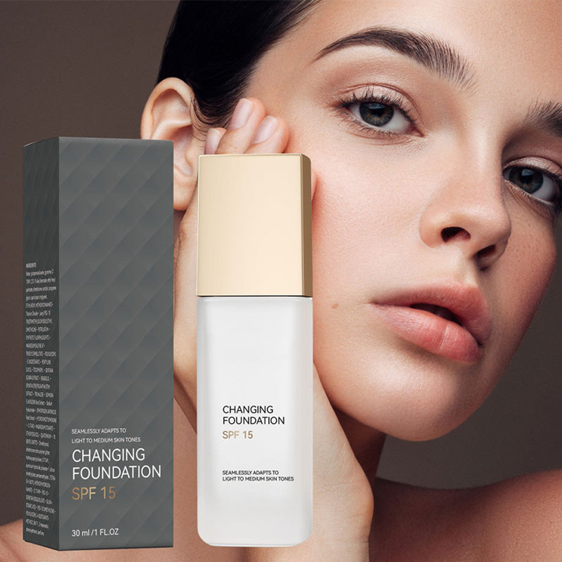 Base de Maquillaje Hidratante Adaptativa al Tono de Piel