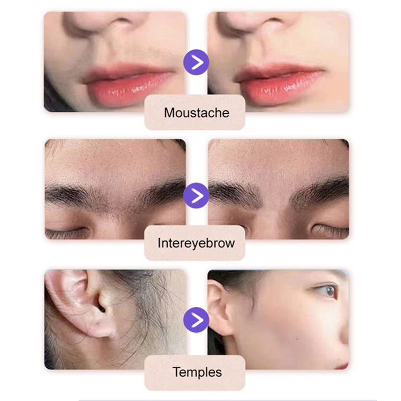 Crema para Eliminar el Vello Facial Suave y Sin Dolor
