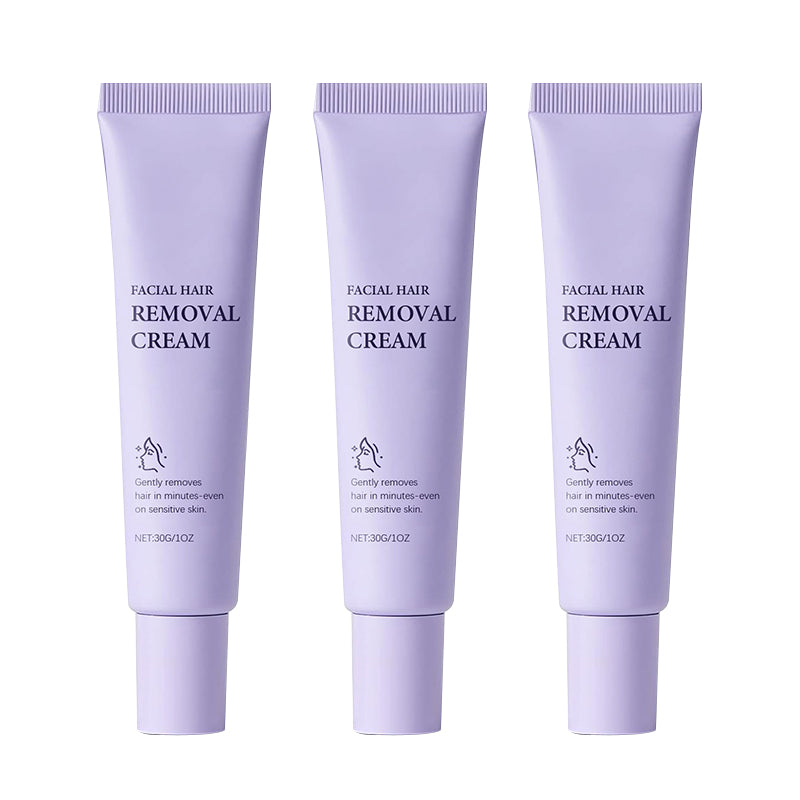 Crema para Eliminar el Vello Facial Suave y Sin Dolor