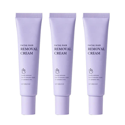 Crema para Eliminar el Vello Facial Suave y Sin Dolor