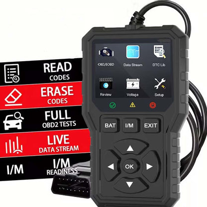 🔧ACHETEZ 2 - ÉCONOMISEZ 5.99€!✨Outil Diagnostic OBD2 Professionnel - Analyse Précise et Rapide, Compatible avec la Plupart des Véhicules 🚗📱