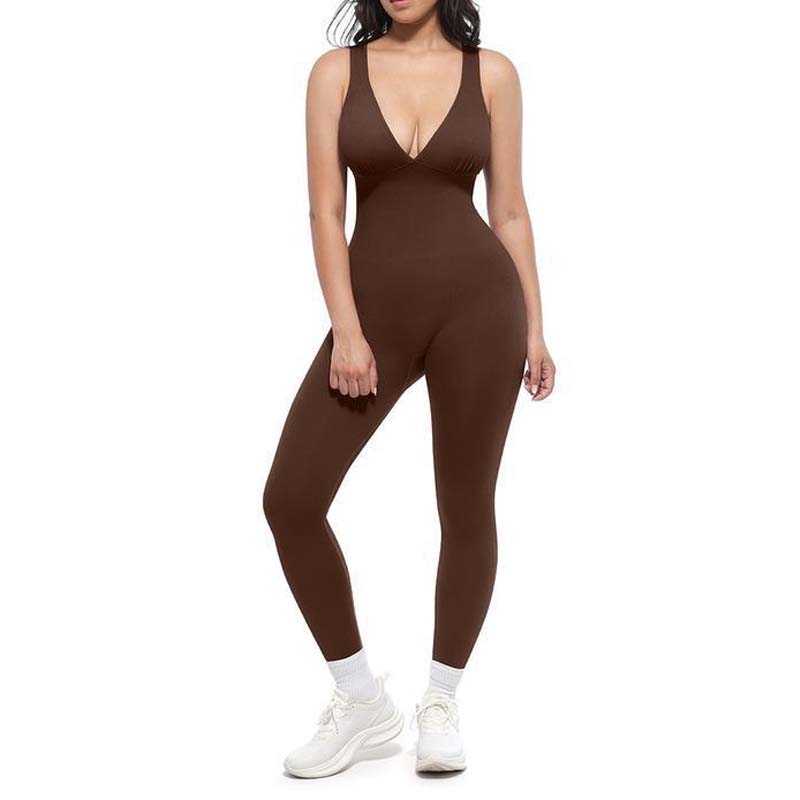 🥳¡OFERTA CALIENTE 2026🥳💞¡VENDIDO MÁS DE 50K!🌸🦋50 % DE DESCUENTO en mono con cuello en V de gran elasticidad: facilidad durante todo el día para hacer ejercicio y más. Transpirable, flexible y elegante sin esfuerzo. Tu opción para el movimiento. 🧘‍♀️💫