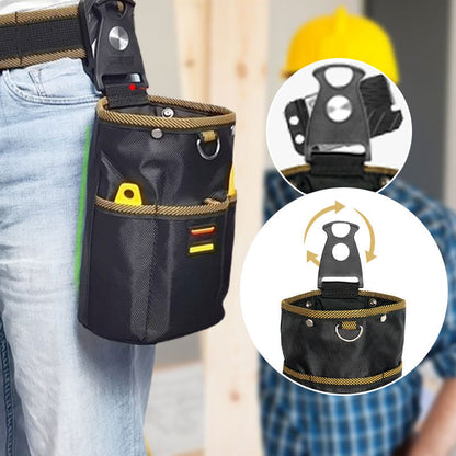 Bolso de cinturón para herramientas con pinza