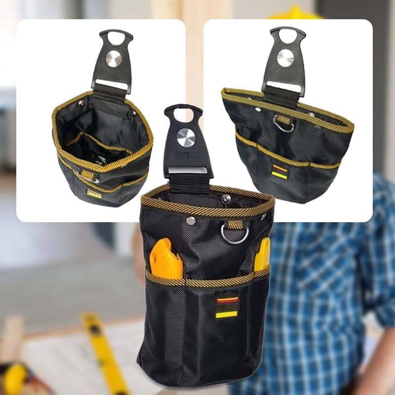 Bolso de cinturón para herramientas con pinza