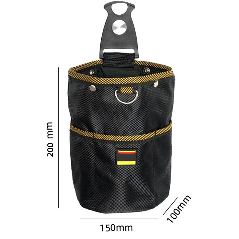 Bolso de cinturón para herramientas con pinza