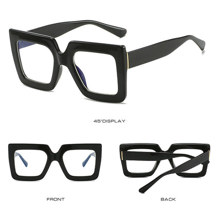 Lentes Grandes Cuadrados con Filtro de Luz Azul para Computadora