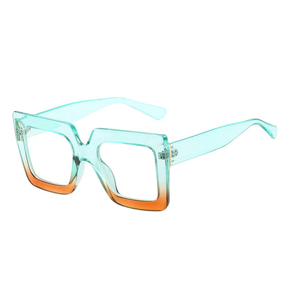 Lentes Grandes Cuadrados con Filtro de Luz Azul para Computadora