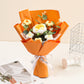 Ramo de Flores Tejidas a Crochet Hecho a Mano