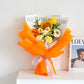 Ramo de Flores Tejidas a Crochet Hecho a Mano