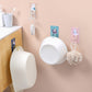 Organizador de cocina multifuncional de metal para pared con perchero automático