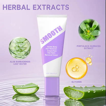 Crema Depiladora Herbal para una Piel Suave y sin Vello