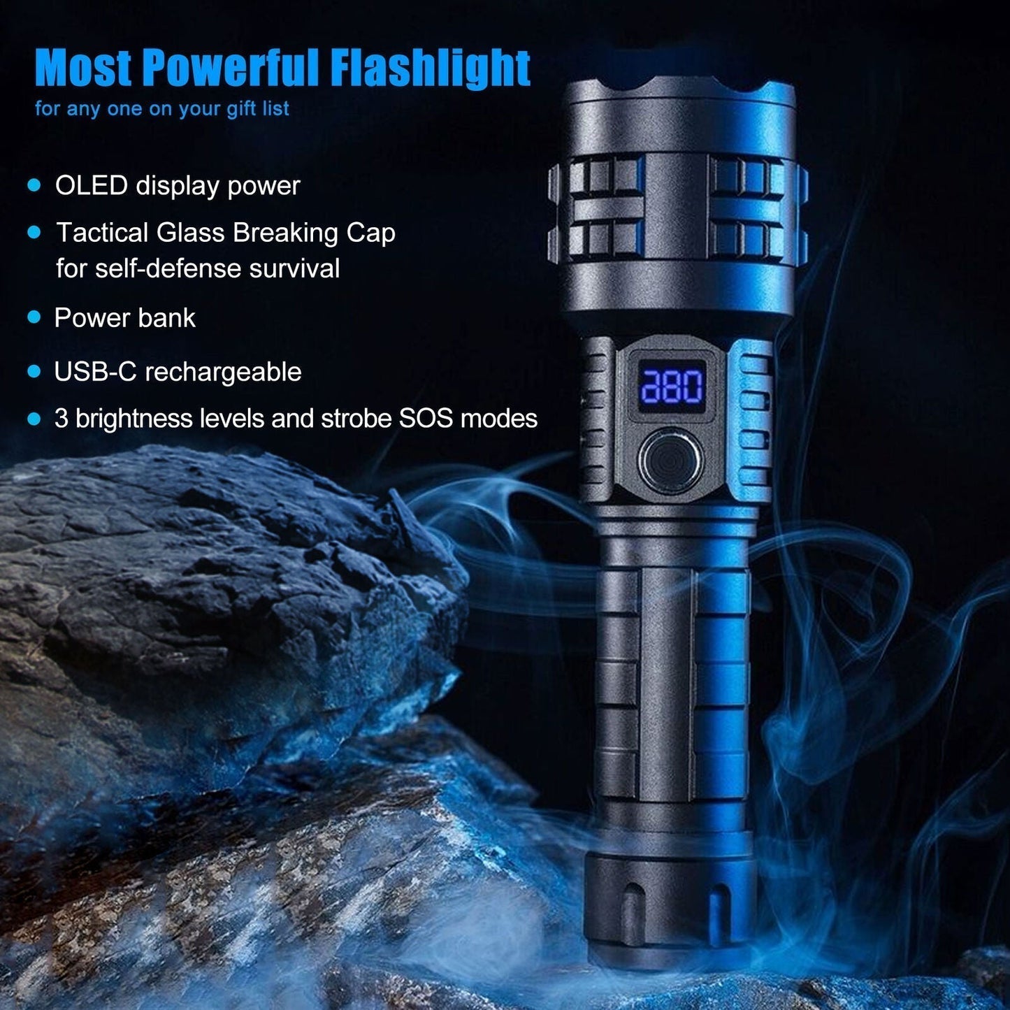 LINTERNA LED SUPERPOTENTE