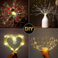 🔥Guirnalda de luces solares tipo fuegos artificiales para jardines y fiestas