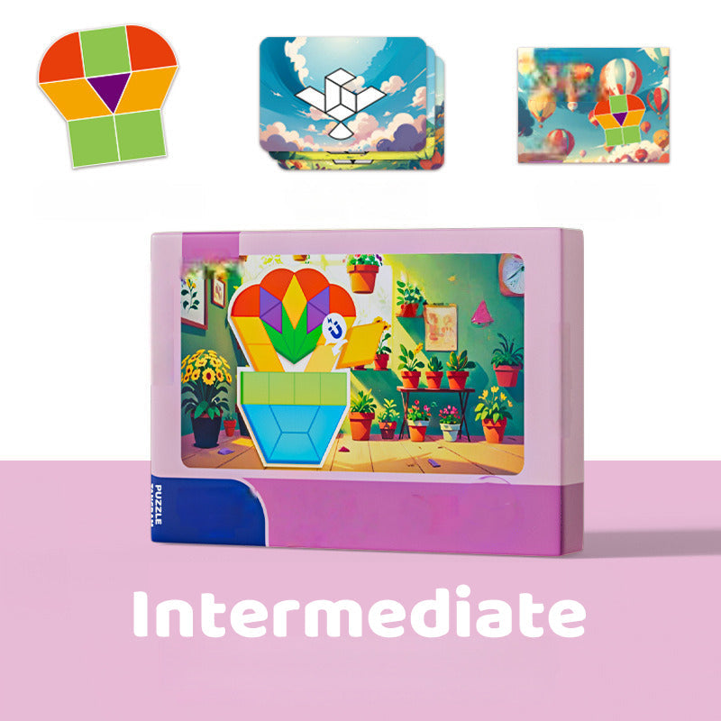 Children’s Educational Magnetic Tangram Puzzle