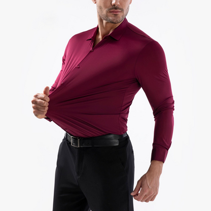 👔40% OFF!🌞Men’s High-Stretch Wrinkle-Free Shirt – Ultra-Comfortable, Breathable & Always Crisp for Work or Weekend✨