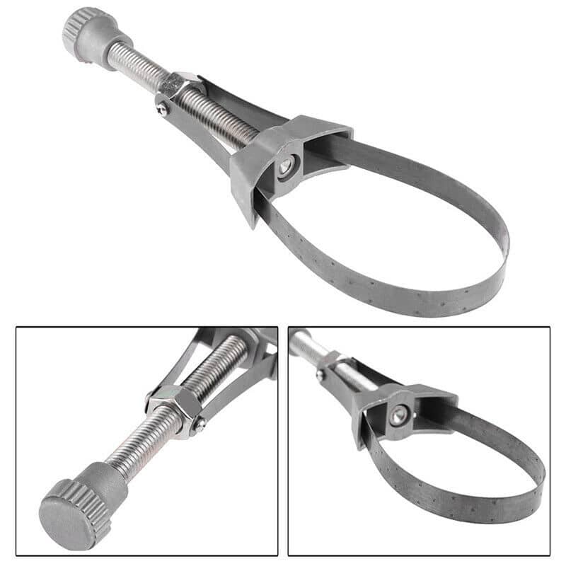 Llave de Cincho Universal Ajustable para Filtro de Aceite
