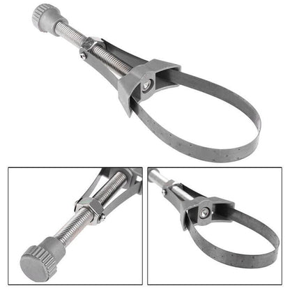 Llave de Cincho Universal Ajustable para Filtro de Aceite