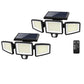 Lampe solaire d’extérieur avec télécommande