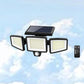Lampe solaire d’extérieur avec télécommande
