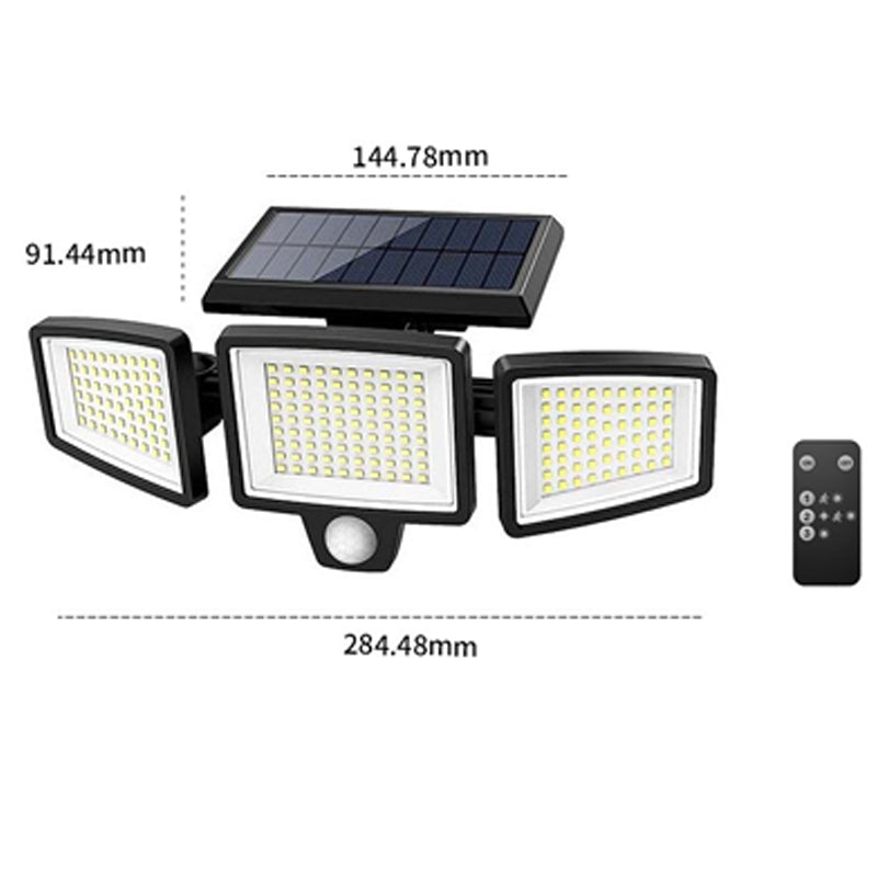 Lampe solaire d’extérieur avec télécommande